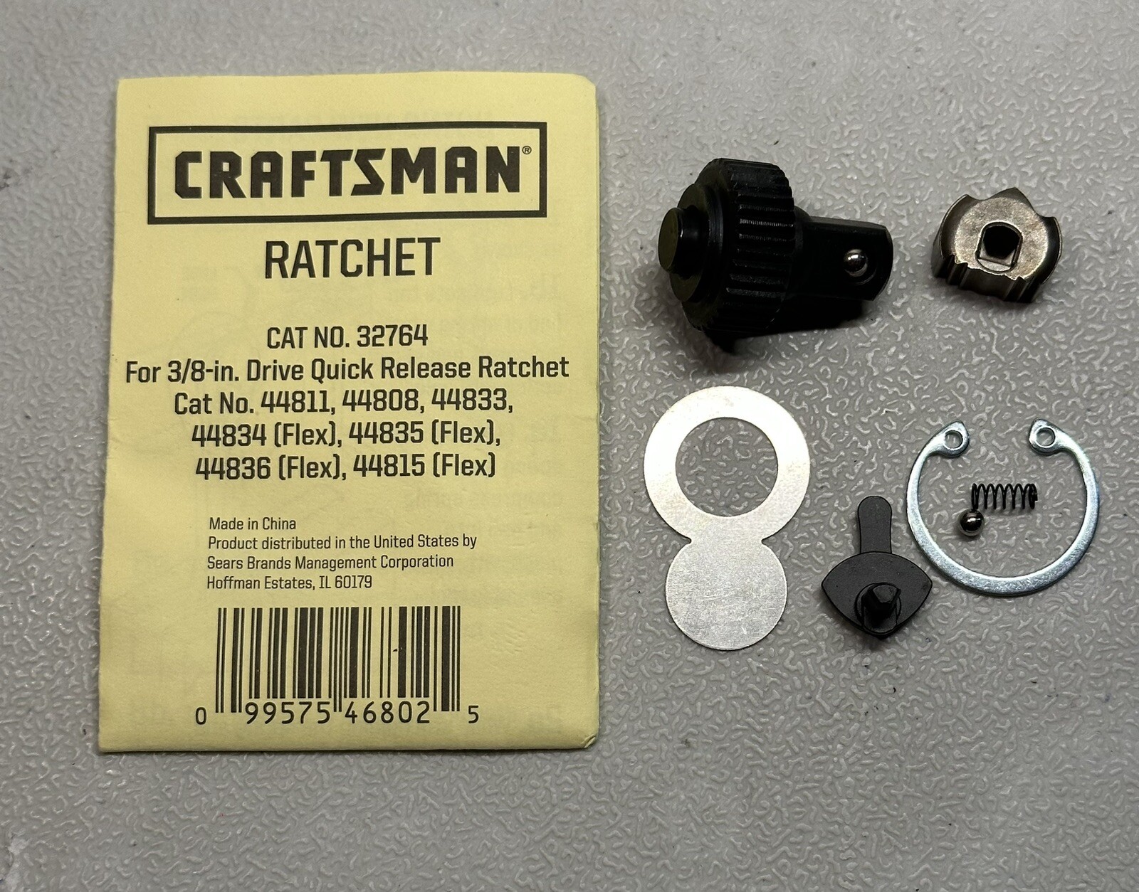 3/8 Craftsman 32764 Ratchet Repair Kit 44811 44808 44833 44834 44835