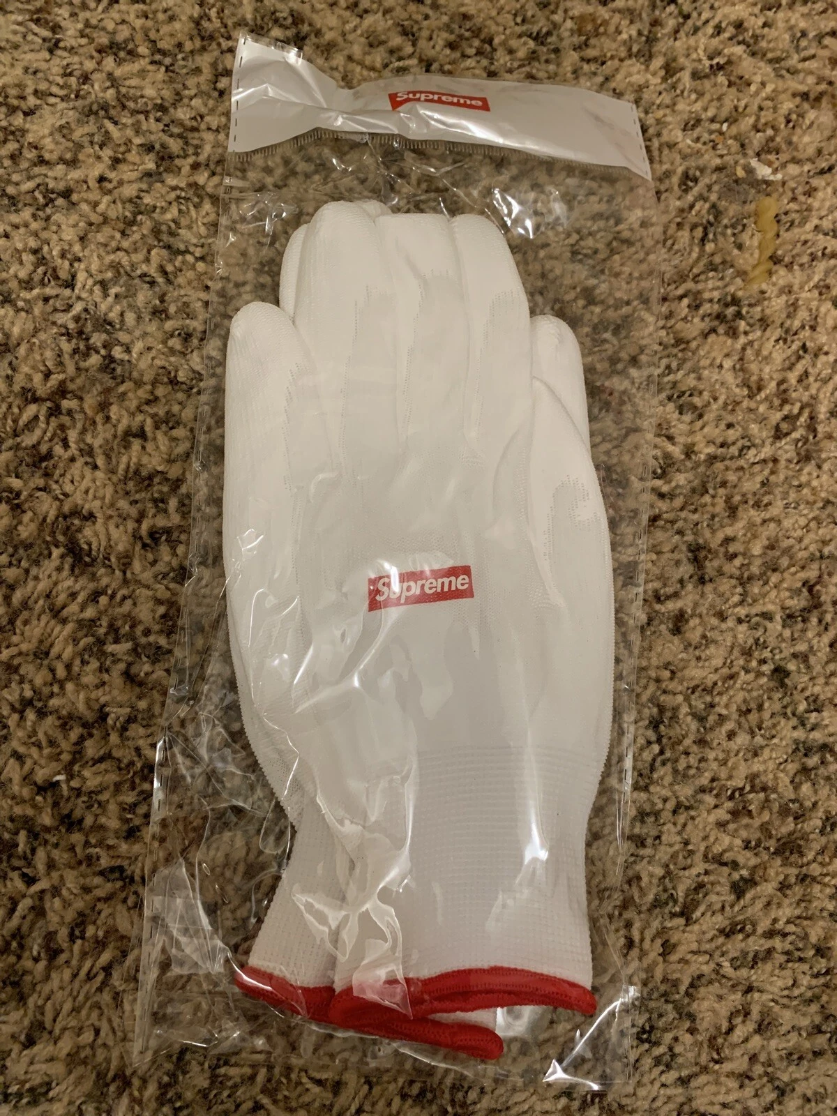 Gants caoutchoutés Supreme FW20 EN MAIN 100 % authentiques NEUFS livraison rapide