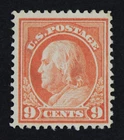 CKStamps: US Stamps Collection Scott#415 9c Franklin Mint LH OG Gum Disturb