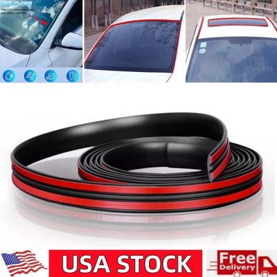5M/16Ft Auto Weather Seal Strip Car Roof Windshield Trim Edge Molding Protector