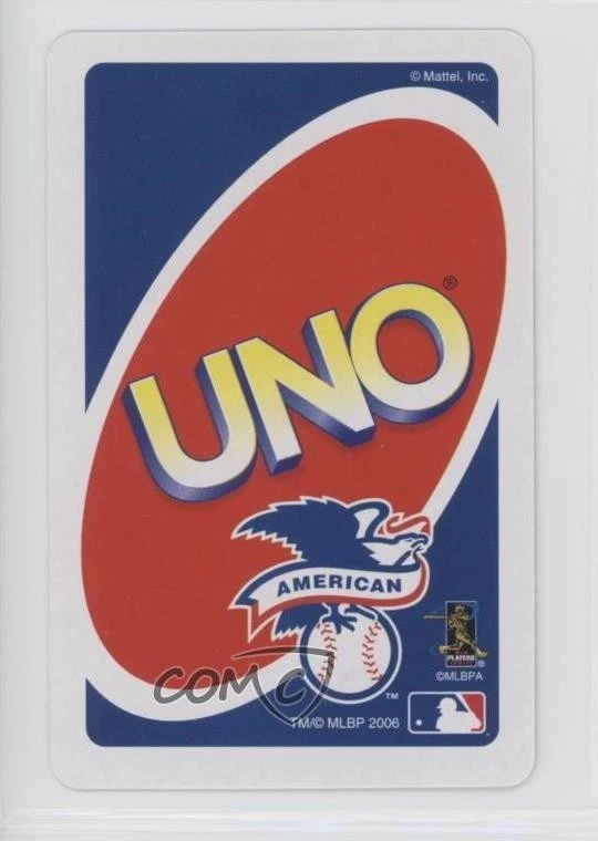 2006 Uno Stars of the American League Collector's Tin Travis Hafner #6G - Image 2 of 2