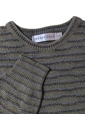 Shenandoah Sweater Men's XL Made In USA Vintage Olive Green 90s Dad Grandpa