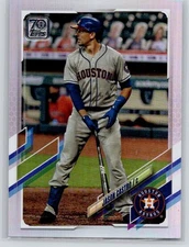 Jason Castro 2021 Topps #620 Rainbow Foil Houston Astros