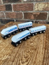 Wooden Railway Track BIG JIGS ELC  ETC INTER CITY EXPRESS BUNDLE