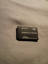 Sony 256MB Memory Stick Pro Duo Magic Gate Memory Card PSP PlayStation