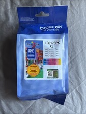Genuine Brother LC 3017 LC30173PK XL Color Ink Cartridges High Yield Exp 10/2026