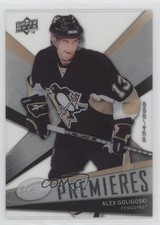 2008-09 Upper Deck Ice Ice Premieres Level 3 934/999 Alex Goligoski #132 f0l