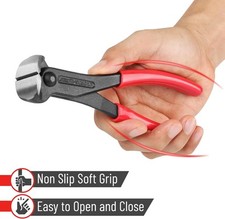 End Cutting Pliers, Staple Puller,Nail Puller - Cat's Paw Nail Puller  Remover
