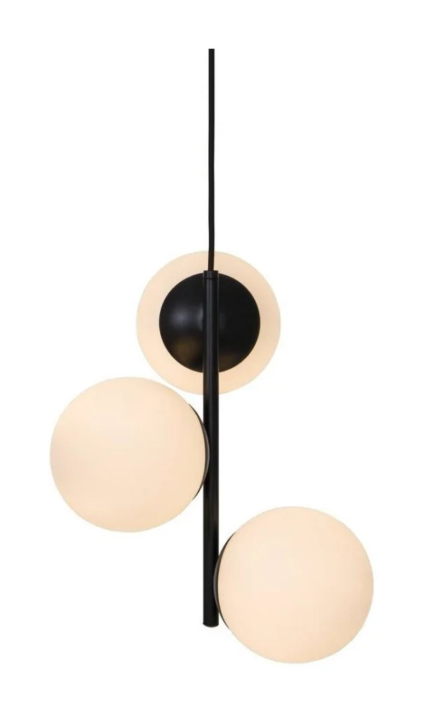 Ceiling Light Black Lilly 3 Nordlux 48603003