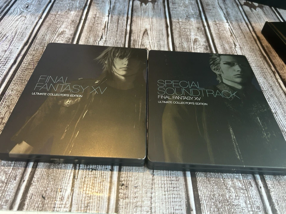 Final Fantasy XV Ultimate Edición Coleccionista PS4, Libro de Arte, Estatua, Exclusivo Foto 2 de 4