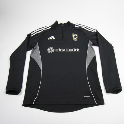 #ad Columbus Crew adidas Aeroready Pullover Men#x27;s Black Used L $23.76