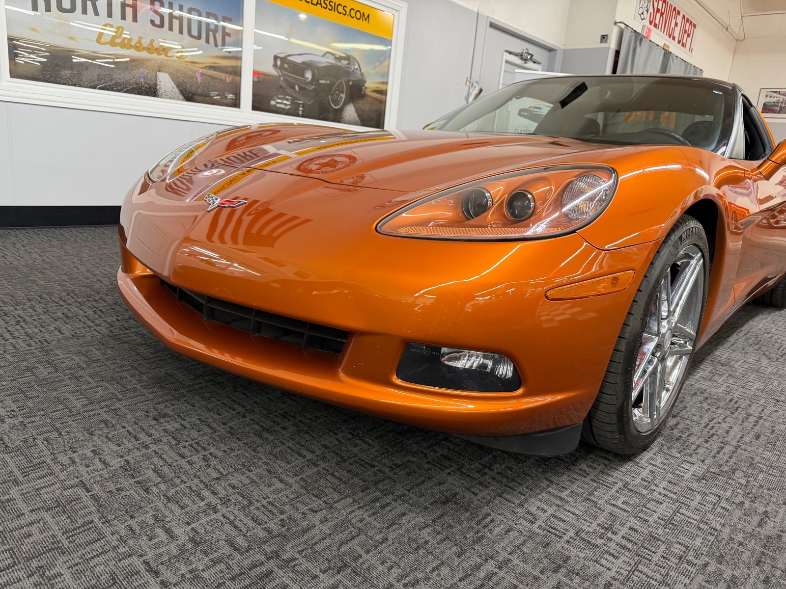 2007 Atomic Orange Metallic Tintcoat Chevrolet Corvette   | C6 Corvette Photo 9