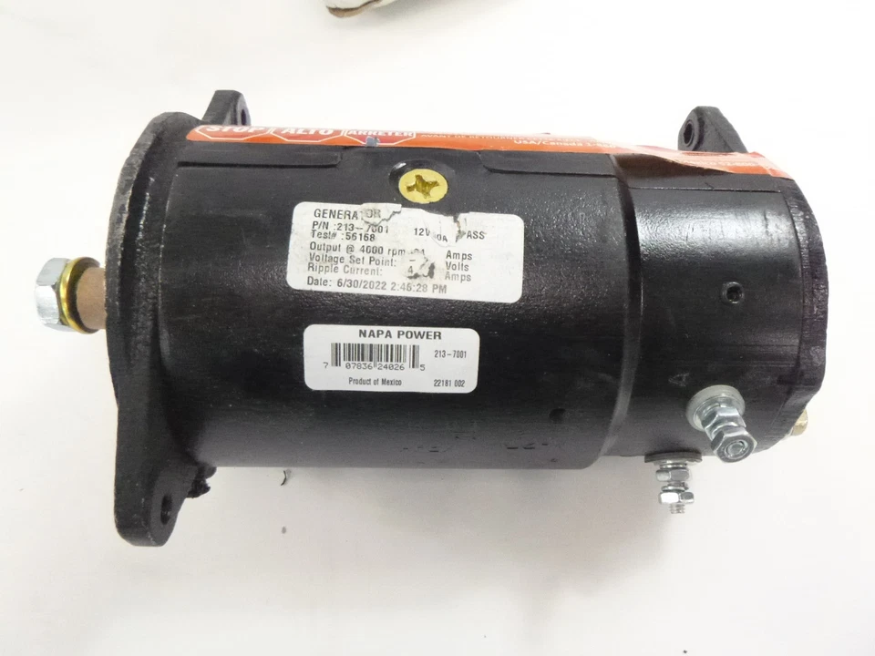 Arrancador generador Napa Power 2137001 para Pontiac Grand Prix 1962 Foto 2 de 4