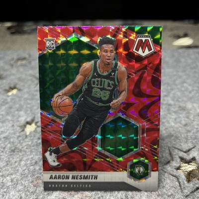 2020-21 Panini Mosaic - #227 Aaron Nesmith Rookie Reactive Red Prizm (RC)