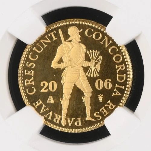 2006 Netherlands Gold Ducat NGC PF-68 Ultra Cameo mintage 2,097  0.11 AGW