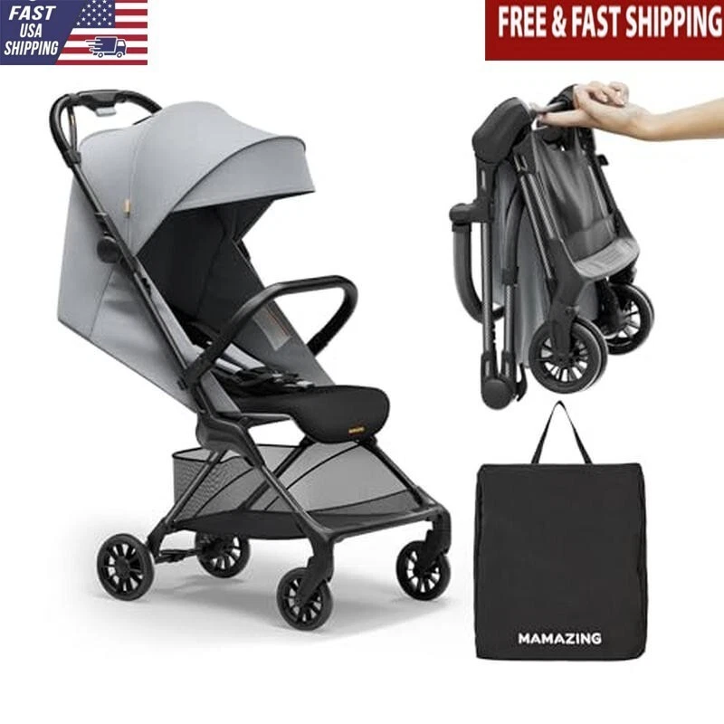 Lightweight Ultra-Compact Travel Stroller Carbon Fiber Portable Baby Carrier New