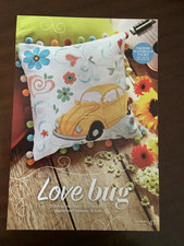 Käfer / Mini Retro Auto Kreuzstichkarte *aus einer Zeitschrift*