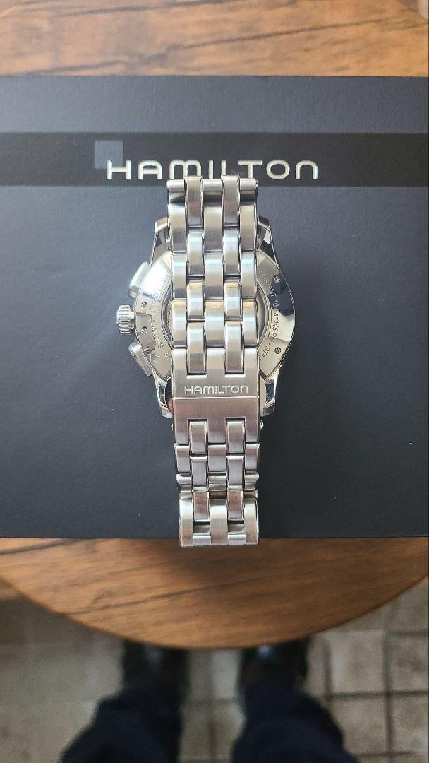 Hamilton Jazzmaster Auto Chrono 42mm Black Dial SS Sapphire Hamilton Jazzmaster Auto Chrono 42mm Black Dial SS Sapphire
