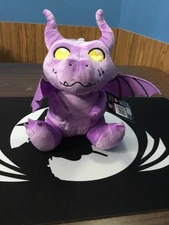 Marvel Lockheed X-Men Purple Dragon 9” Inch Stuffed Plush RARE Toy (New w/ Tags)