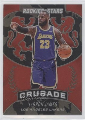2020-21 Panini Chronicles Crusade Red 92/149 LeBron James #521 9v7