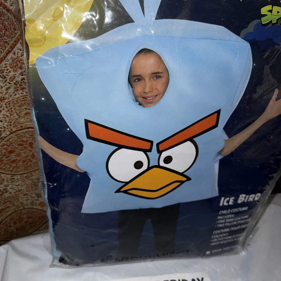 Disfraz de pájaro bomba de hielo espacial Angry Birds niño talla única para la mayoría Foto 3 de 4