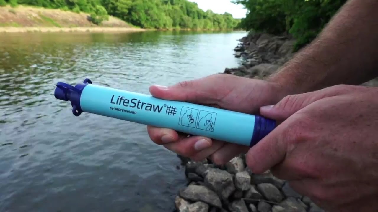 LifeStraw Personal Water Filter for Hiking Camping Travel Emergency Vestergaard