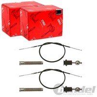 2X TRW Handbremsseile Passend FüR Seat Toledo VW Golf Jetta Scirocco