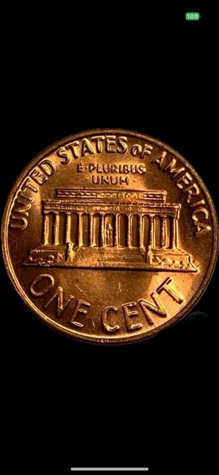 Rare 1969 D Lincoln Memorial Penny Floating Roof • No FG • 3.11 weight - Image 2 of 3