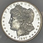 1887 P MORGAN DOLLAR**MS+++ PROOF LIKE**GLASSY MIRRORS** NR #75036