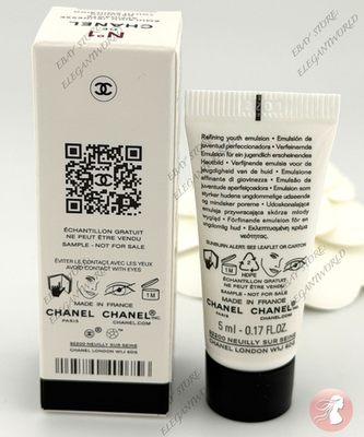 Chanel N°1 DE Chanel REFINING YOUTH EMULSION 5ml / .17fl oz SAMPLE