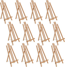 US Art Supply  18" Large Tabletop Display A-Frame Artist Easel 12-Pack 