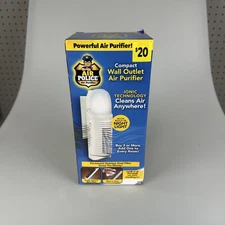 BulbHead Air Police Advanced Ionic Air Purifier - White, New, NIB