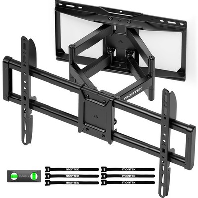 monTEK Heavy Duty TV Wall Mount for 37-90 inch TV up to 165lbs, 4X Load Teste...