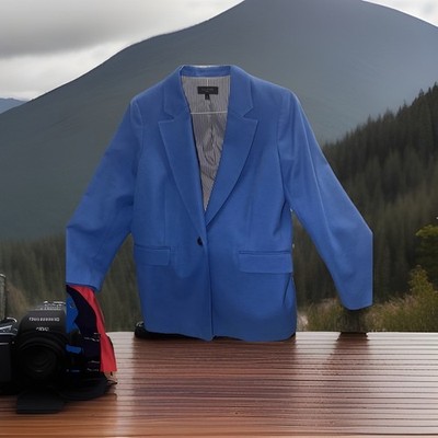 Women s Talbot Jacket Blue Cotton 10P