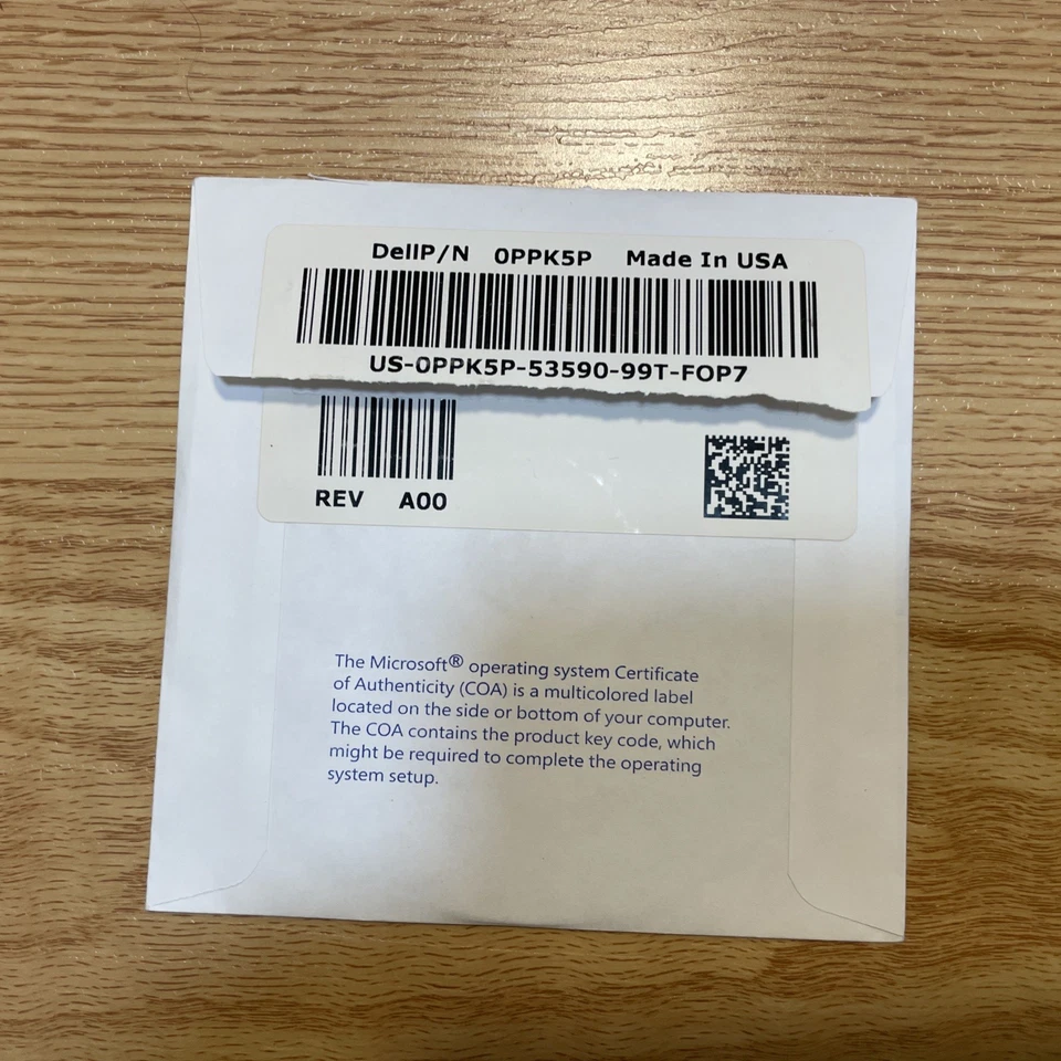 Dell Windows 7 Professional 32 Bit Reinstallation DVD Disc 0PPK5P - Image 2 of 2