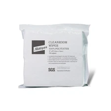 AAWipes Cleanroom Cloth Wipes 6"x6" (Bag of 150 Pcs) Double Knit 100% Polyest...