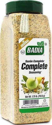 Badia Complete Seasoning 28oz All Purpose Spice Blend Garlic Onion Herbs Pepper