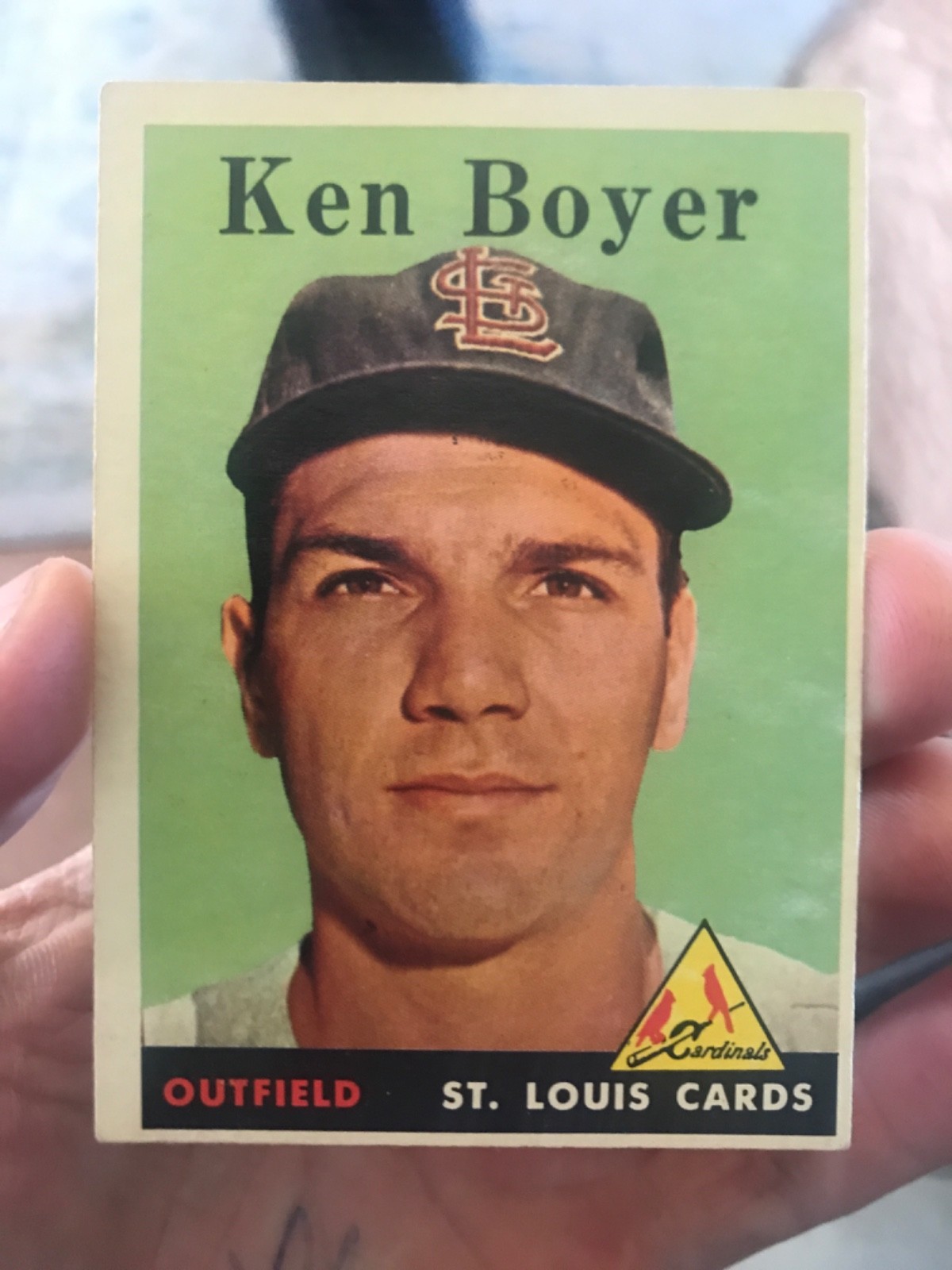 1958 Topps - Ken Boyer #350