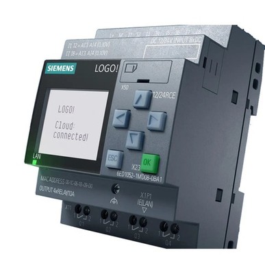 Siemens 6ED1052-1MD08-0BA2 - LOGO! 12/24RCE, Logikmodul BRANDNEU - UK LAGER -