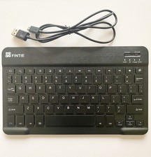 FINTIE 10-Inch Ultrathin Bluetooth Wireless Keyboard for iOS and Android- NrMint