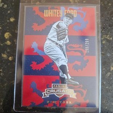 2025 Panini Crusade - Whitey Ford, Whitey Ford #174 Red /299