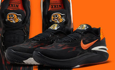 Nike Air Zoom GT Cut 2 Nike University Black Orange White DJ6015-004 Mens Sz 18