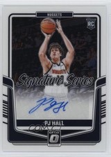2024-25 Panini Donruss Optic Signature Series PJ Hall #SS-PJH Auto 11es