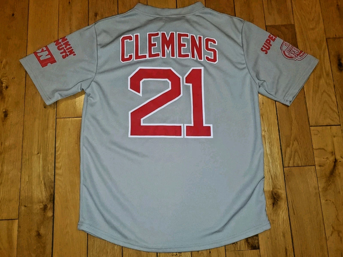 テツナリ 未使用クレメンス レッドソックス ＃21オーセンティックジャージ テツナリ 未使用クレメンス レッドソックス ＃21オーセンティック