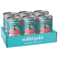 Solid Gold Sensitive Stomach Wet Dog Food for Adult  Senior Dogs - Grain Free...