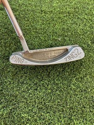 Vintage Ping Zing 2 Stainless Steel Putter (RH) 36'' Excellent/Newer Grip