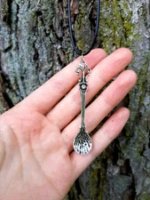 Mermaid Spoon Necklace / Mermaid Spoon / Silver Spoon / Spoon Jewelry / Spoons 