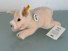 Steiff Animal 280016 Sissi Pig Lying Down 22cm. Excellent Condition