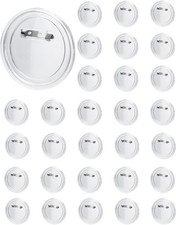 30-teiliges Buttons Selber Machen, 60mm Transparente Button Pins Abzeiche