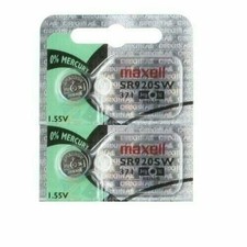 2 Maxell 371 Watch Batteries SR920SW